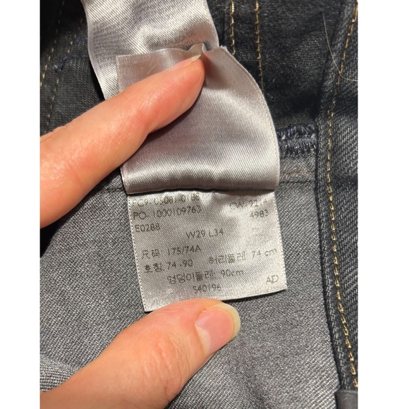 LEVI'S Made & Crafted Tack Slim Jeans-W29 L34 - Picture 9 of 10